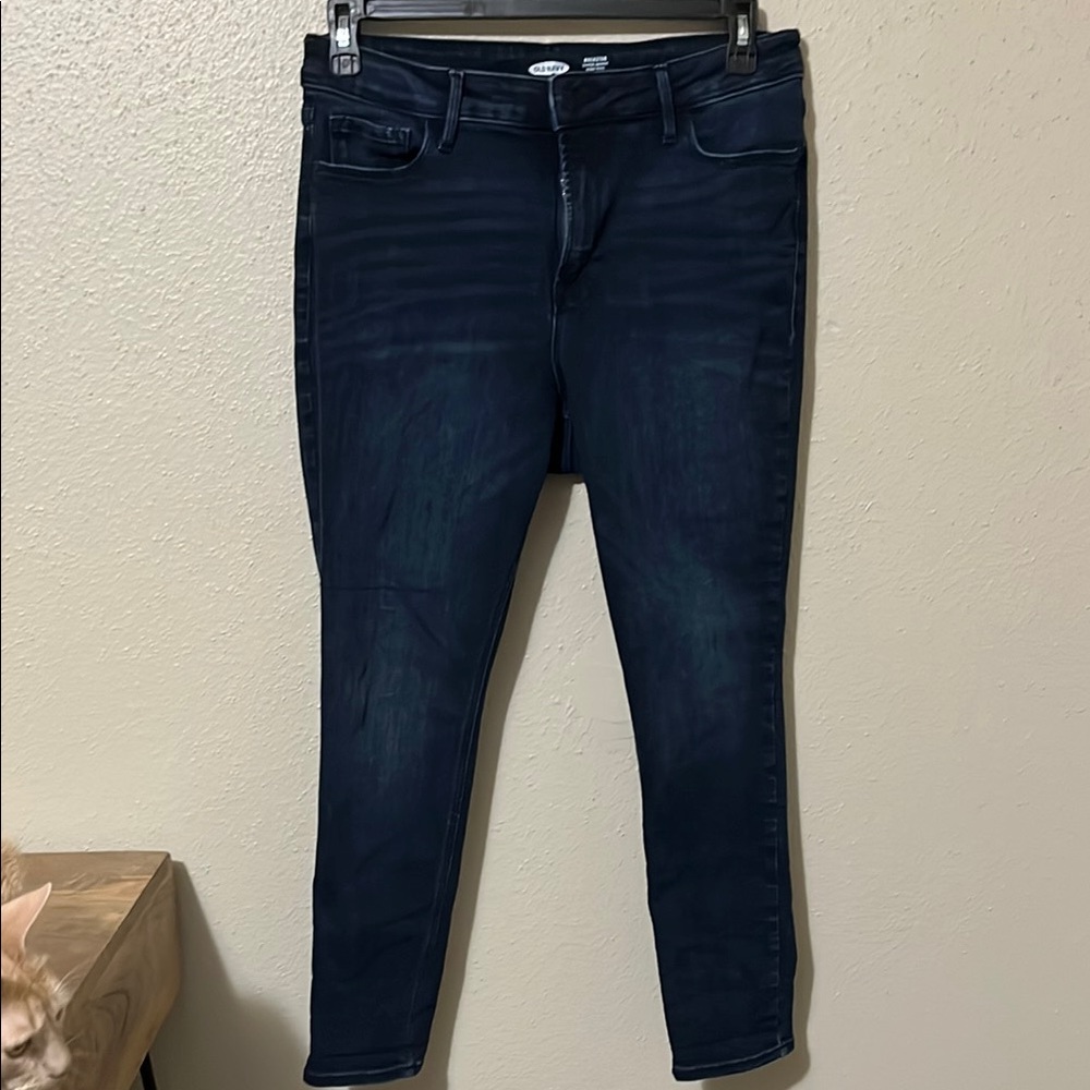 Women's Dark Blue Jeans